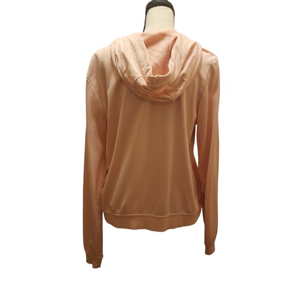 Nike Zip-Up Hoodie in Pink w/Metallic Logo - Picture 4 of 6